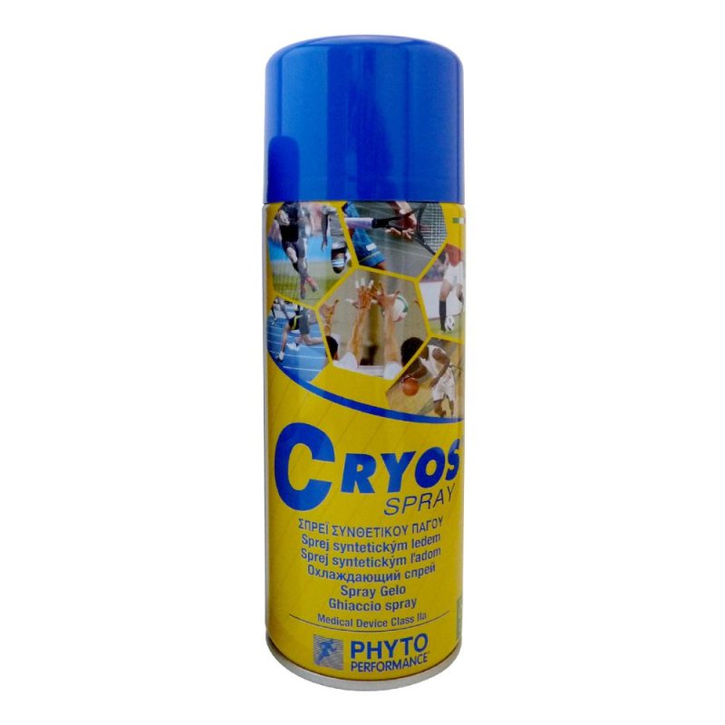 Ghiaccio Spray Cryos 400 millilitri per Contusioni Distorsioni e Dolori Muscolari - Spray Freddo Lenitivo Istantaneo Ghiaccio Spray Cryos 400 millilitri per Contusioni Distorsioni e Dolori Muscolari - Spray Freddo Lenitivo Istantaneo