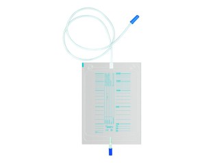 Safety Sacca Da Letto Per Raccolta Urina Con Scarico Tubo 90 cm 1 Pezzo