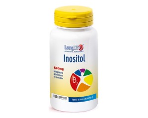 LongLife Inositol Integratore di Inositolo 500 mg 100 Tavolette