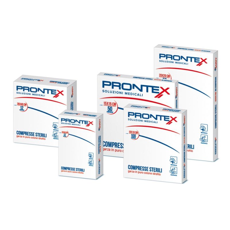 Safety Garza Texil 18x40cm 12 Pezzi