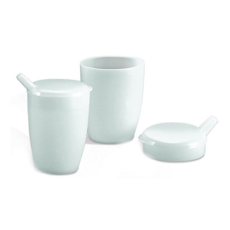 Bicchiere plastica con becco - bicchiere con beccuccio per somministrazione bevande e farmaci Bicchiere plastica con becco - bicchiere con beccuccio per somministrazione bevande e farmaci