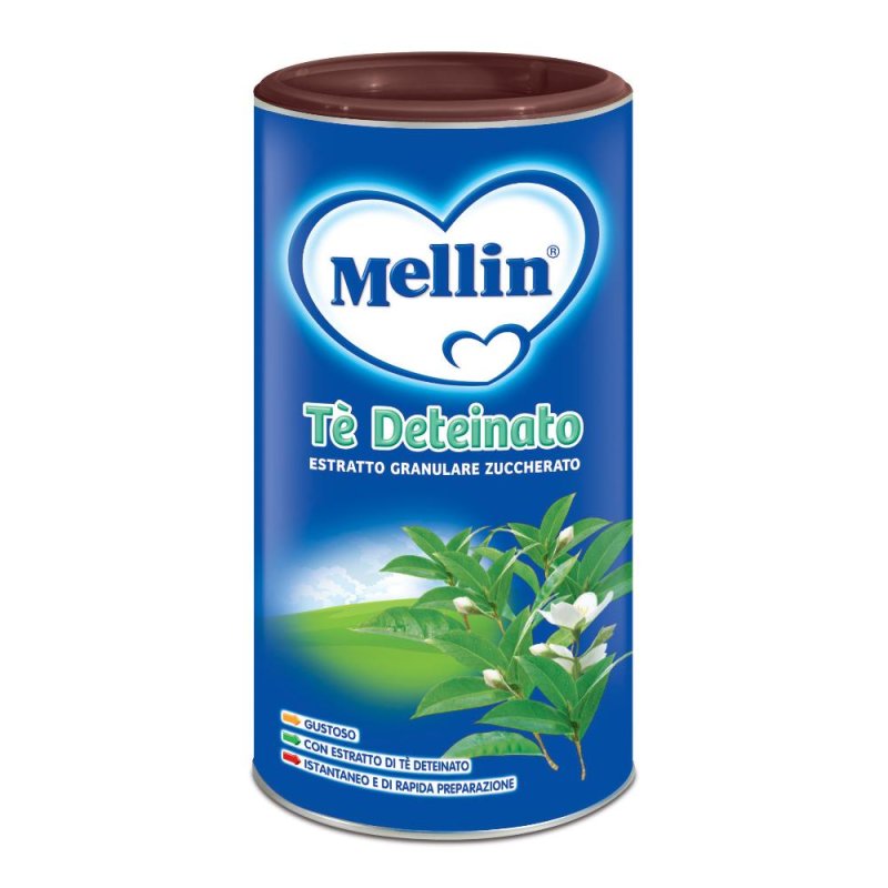Mellin Tè Deteinato Estratto Granulare Zuccherato 200 g Mellin Tè Deteinato Estratto Granulare Zuccherato 200 g