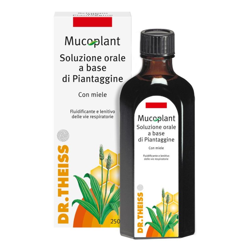 Naturwaren Theiss Mucoplant - Soluzione Orale A Base Di Piantaggine 250 ml