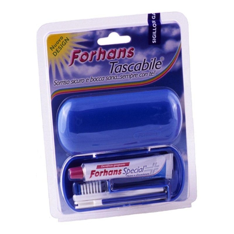 Forhans Spazzolino + Dentifricio Travel Kit Forhans Spazzolino + Dentifricio Travel Kit