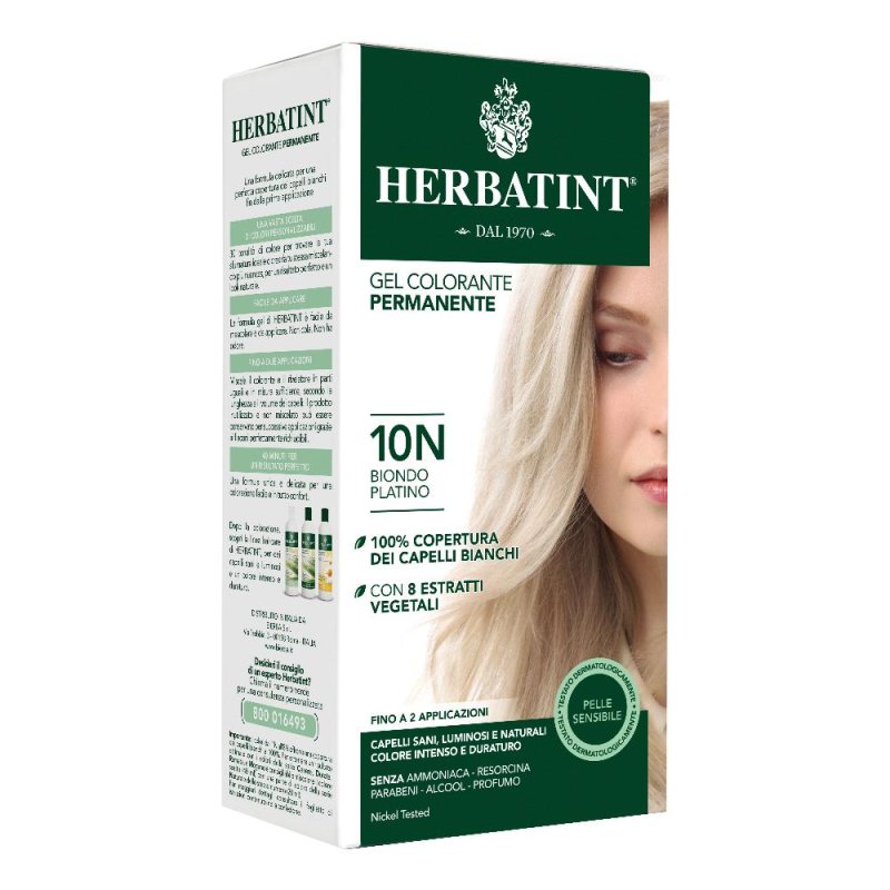 Antica Erboristeria Herbatint 10n Platino 135 Ml