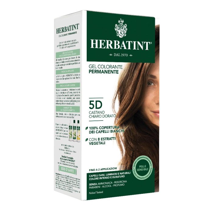 Antica Erboristeria Herbatint 5d Castano Chiaro Dorato 135 Ml