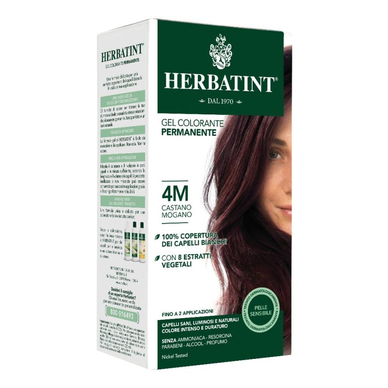 Antica Erboristeria Herbatint 4m Castano Mogano 135 Ml Antica Erboristeria Herbatint 4m Castano Mogano 135 Ml