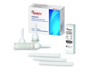 Safety Catetere Esterno Con Striscia Biadesiva Uroguaina 25 Mm 30 Pezzi