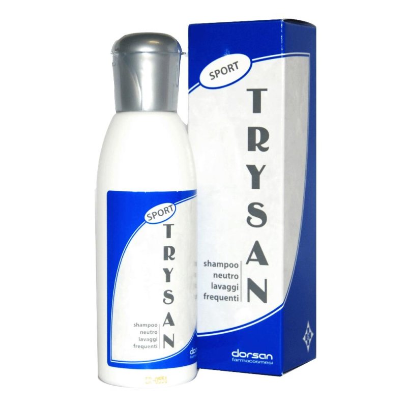 Trysan Shampoo Sport  125 Ml Sportivo trattamento detergente per capelli