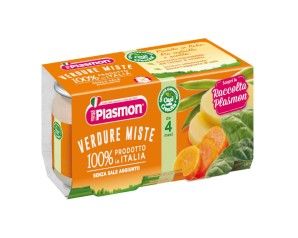 Plasmon Omogeneizzato Verdure Miste 80 G X 2 Pezzi