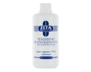 Zeta Farmaceutici Acqua Ossigenata 3% Perossido di Idrogeno 10 Volumi 200 ml