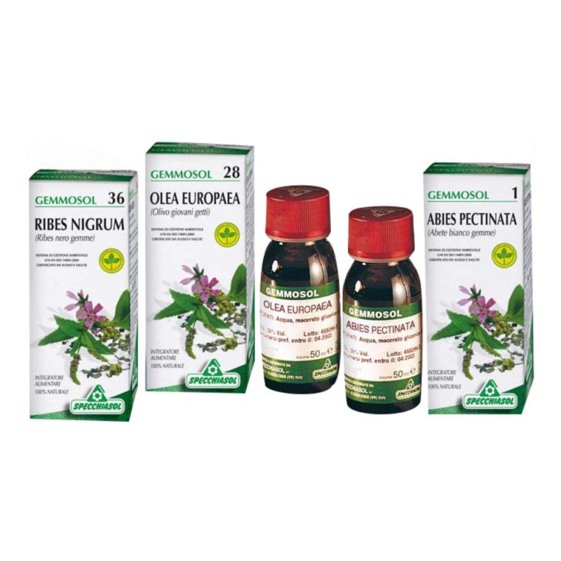 Specchiasol Gemmosol - 48 Mirtillo Rosso Integratore Alimentare 50 ml