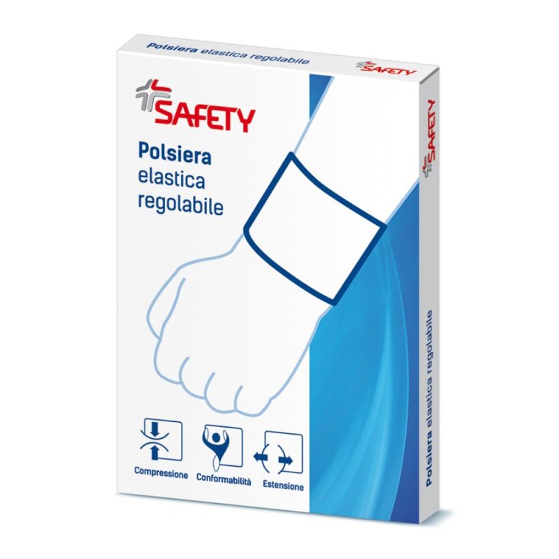 Safety Polsino Ortopedico Flexa Colore Ocra Taglia Large
