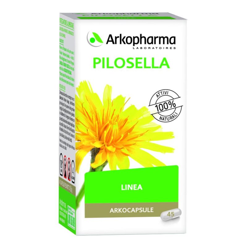 Arkocapsule Drenante Diuretica Pilosella Integratore Alimentare 45 Capsule Arkocapsule Drenante Diuretica Pilosella Integratore Alimentare 45 Capsule
