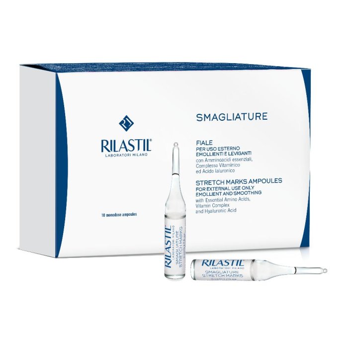 Rilastil Smagliature Trattamento Urto Localizzato Corpo 10 Fiale 5 ml Rilastil Smagliature Trattamento Urto Localizzato Corpo 10 Fiale 5 ml