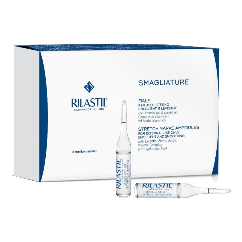 Rilastil Smagliature Trattamento Urto Localizzato Corpo 10 Fiale 5 ml Rilastil Smagliature Trattamento Urto Localizzato Corpo 10 Fiale 5 ml
