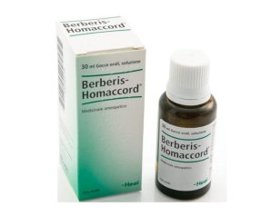 Berberis Homaccord Heel Gocce Orali 30 Millilitri Rimedio Omeopatico per Benessere di Reni e Vie Urinarie