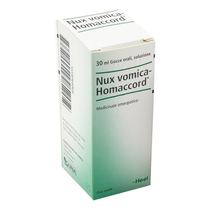 Guna Heel Nux vomica Homaccord Gocce 30 ml Guna Heel Nux vomica Homaccord Gocce 30 ml