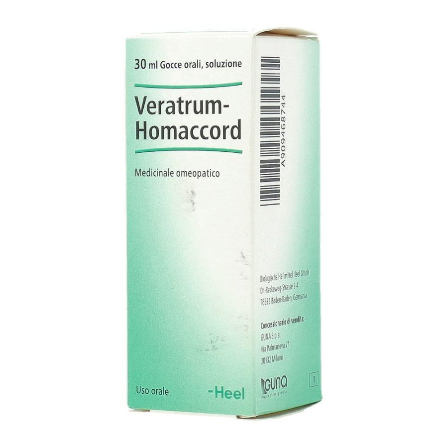 VERATRUM HOMAC 30ML GTT HEEL VERATRUM HOMAC 30ML GTT HEEL