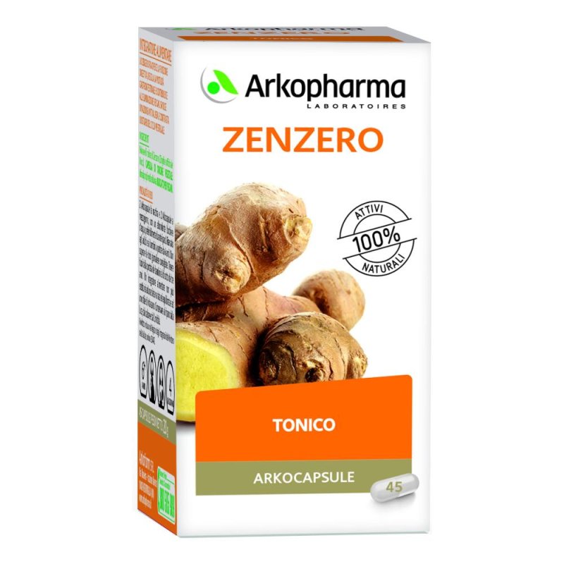 ARKOCAPSULE-ZENZERO 45 CPR< ARKOCAPSULE-ZENZERO 45 CPR<