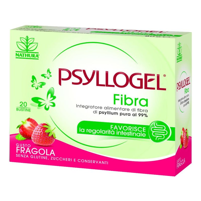 Nathura Intestino Sano Psyllogel Fibra Integratore 20 Buste Fragola Nathura Intestino Sano Psyllogel Fibra Integratore 20 Buste Fragola