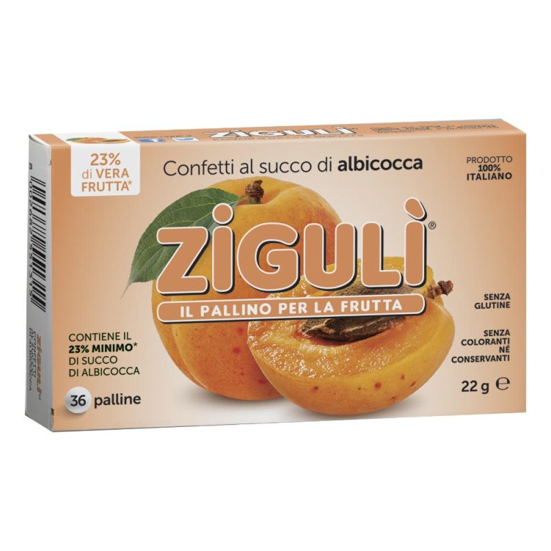 Falqui Ziguli Albicocca Caramelle 22 g Falqui Ziguli Albicocca Caramelle 22 g