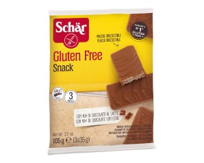 Schar Biscotti Snack Wafers Nocciole Senza Glutine 3x35 Grammi
