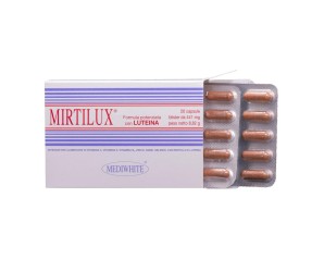 Mediwhite Mirtilux 20 Capsule