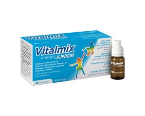 Vitalmix Junior integratore con vitamine B12 e minerali per bambini 12 flaconcini - Montefarmaco