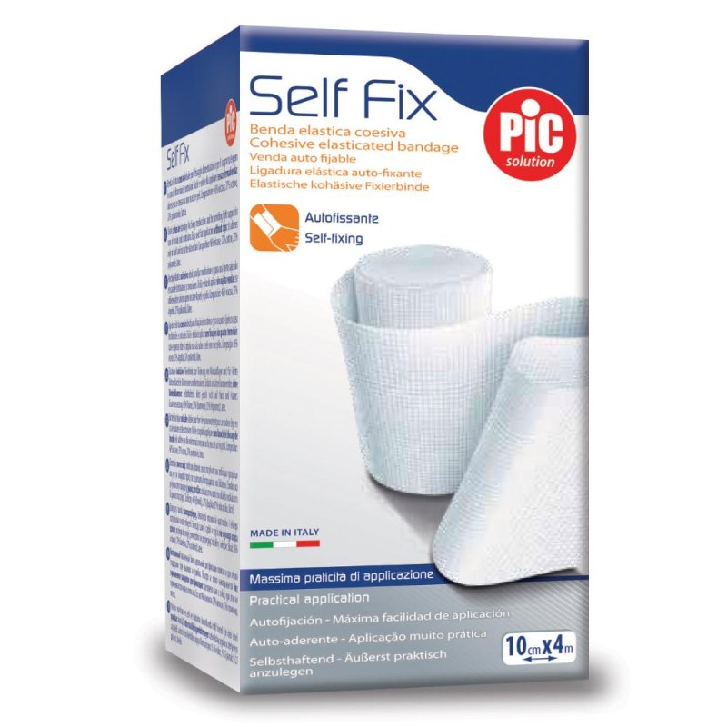 Artsana Pic Self Fix Benda Elastica Coesiva Di Fissaggio 8X4 m Artsana Pic Self Fix Benda Elastica Coesiva Di Fissaggio 8X4 m