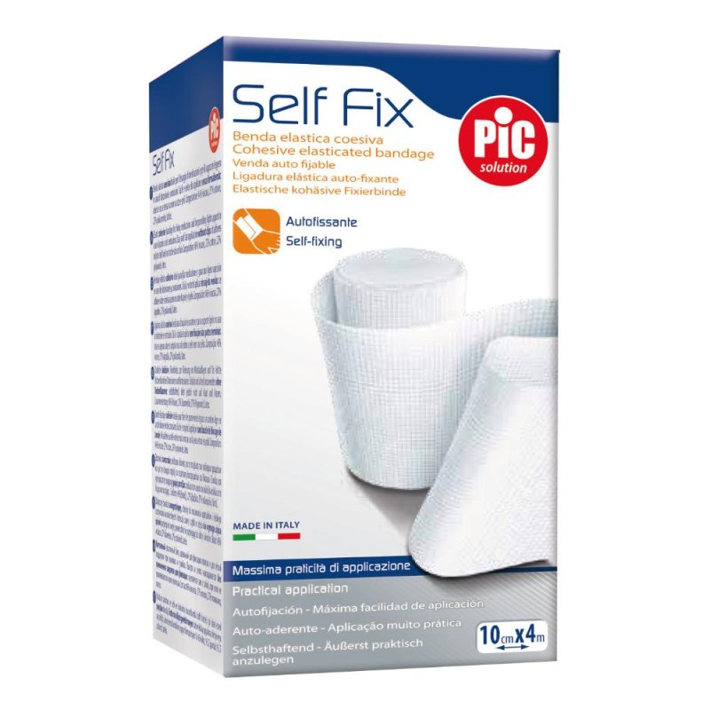 Pikdare Benda Elastica Autoadesiva Pic Self Fix 10x400 Cm Fustella