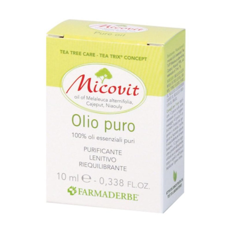 Farmaderbe Micovit Olio Melaleuca 10 Ml Farmaderbe Micovit Olio Melaleuca 10 Ml