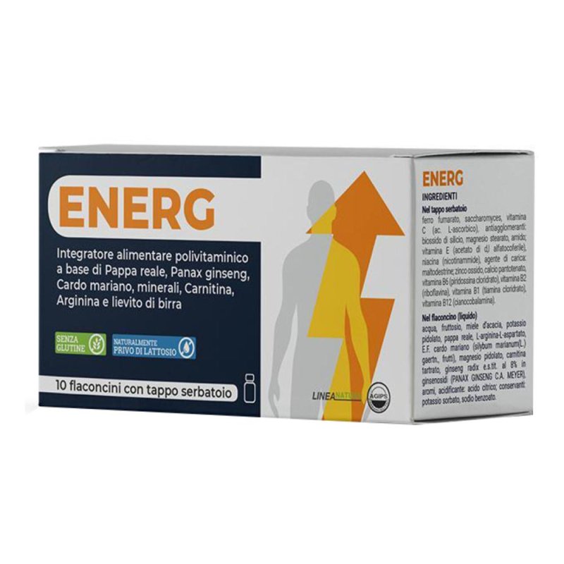 Agips Farmaceutici Energ 10 Flaconcini Uso Orale Agips Farmaceutici Energ 10 Flaconcini Uso Orale