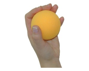 Manus Abilis Pallina Per Riabilitazione Mano 5 Giallo Scuro Sforzo Massimo