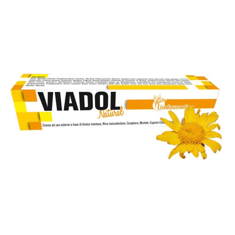 Viadol Pomata 50 g Linda’s Crema Lenitiva per Dolori Muscolari e Articolari Viadol Pomata 50 g Linda’s Crema Lenitiva per Dolori Muscolari e Articolari