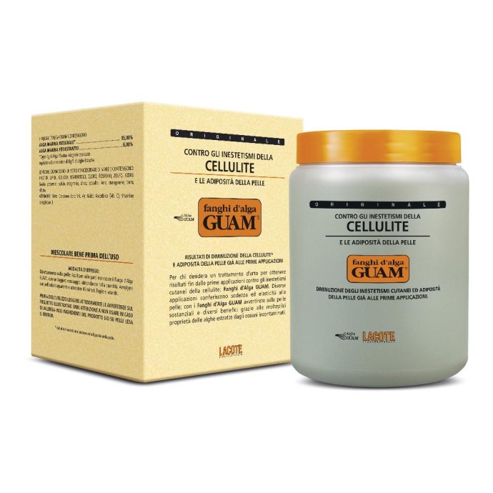 Guam Fanghi d'Alga Anticellulite Fanghi Classici Trattamento 1 Kg Guam Fanghi d'Alga Anticellulite Fanghi Classici Trattamento 1 Kg