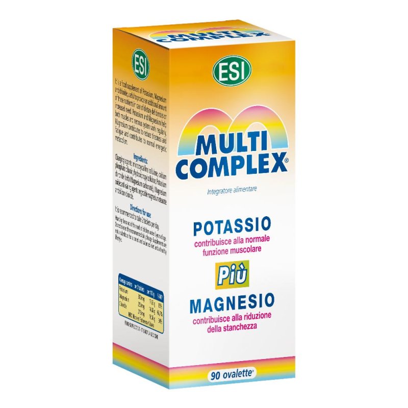 Esi  Vitamine e Minerali Multicomplex Potassio Magnesio 90 Compresse