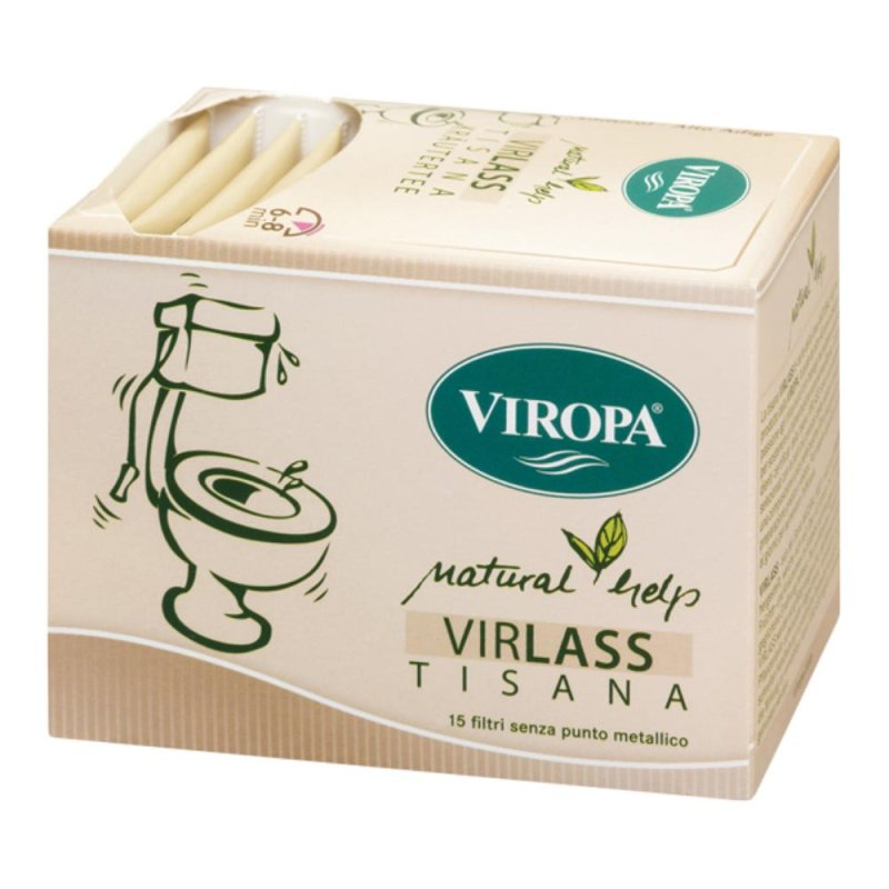Viropa Natural Help - Virlass Tisana a base di Erbe Selezionate 15 filtri