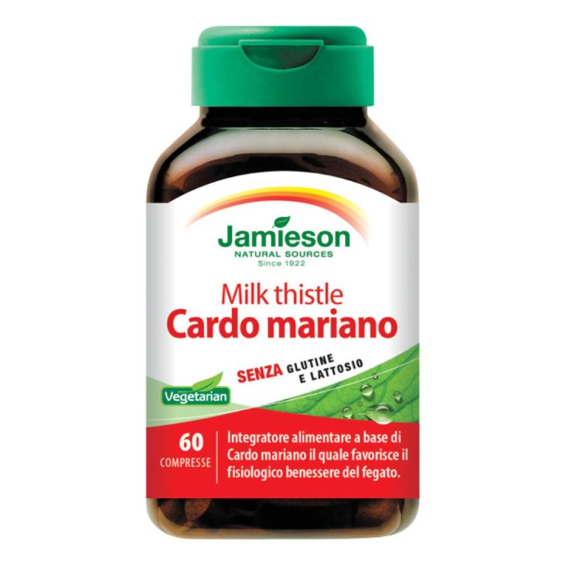 Cardo mariano Milk Thistle Jam 60 compresse - integratore per fegato e funzioni depurative Cardo mariano Milk Thistle Jam 60 compresse - integratore per fegato e funzioni depurative