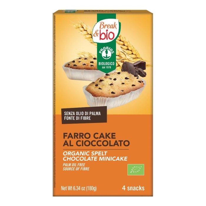 B&B FARRO CAKE CIOC 4X45G B&B FARRO CAKE CIOC 4X45G