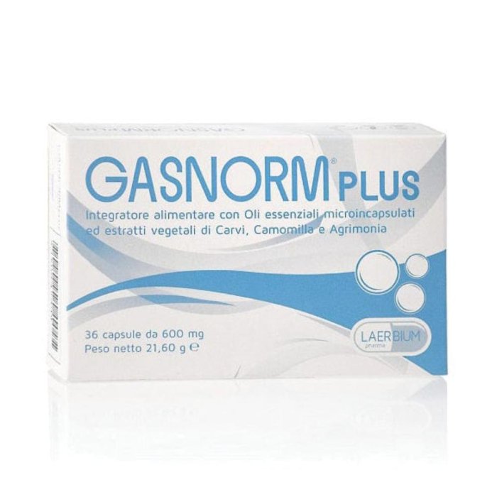 Laerbium Pharma Gasnorm Plus 36 Capsule Laerbium Pharma Gasnorm Plus 36 Capsule