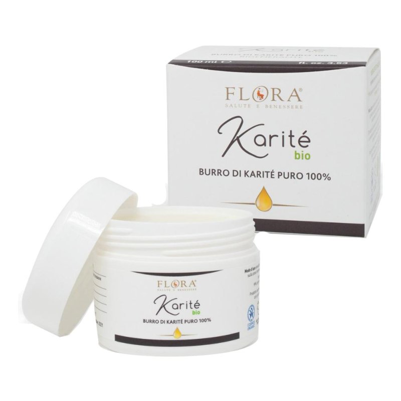 Burro di Karité Puro 100 ml | Burro Corpo e Viso Naturale ad Alta Idratazione per Pelle Secca e Capelli
