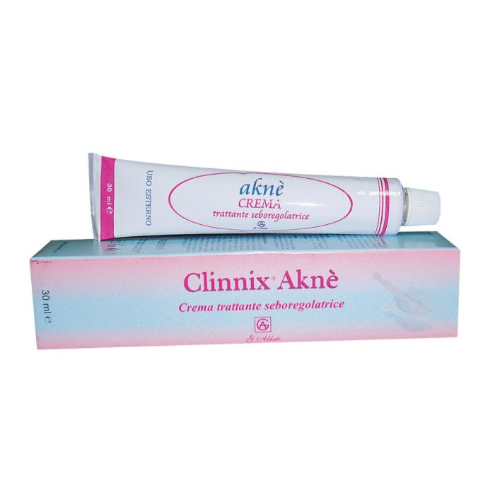 Abbate Gualtiero Clinnix Akne Crema Seboregolatrice 30 Ml Abbate Gualtiero Clinnix Akne Crema Seboregolatrice 30 Ml