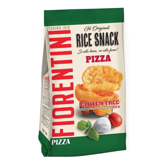 Rice Snack Senza Glutine Gusto Pizza Confezione 40 Gr