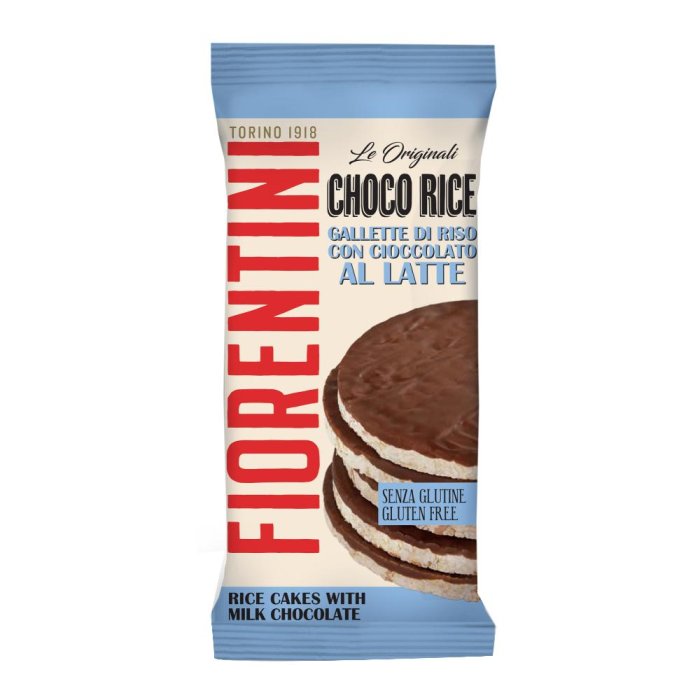 Choco Rice gallette di riso al latte - gallette di riso ricoperte di cioccolato al latte