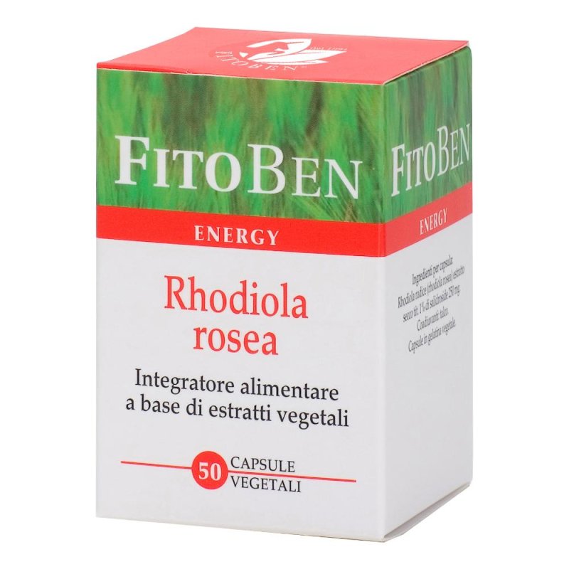 Rhodiola rosea 50 capsule - integratore adattogeno contro stanchezza e stress