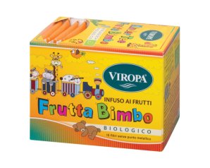 Viropa Frutta Bimbo Bio  15  Bustine – Tisana Bambini tisana e infuso erboristico per il benessere e il relax quotidiano