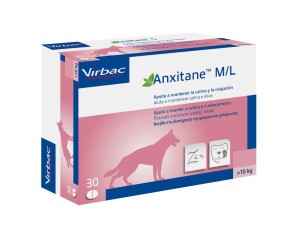 Virbac Anxitane M/l Suppl Nutr 30cpr