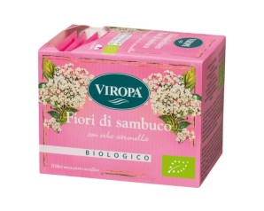 Viropa Fiori di Sambuco Tisana Bio 15 Bustine