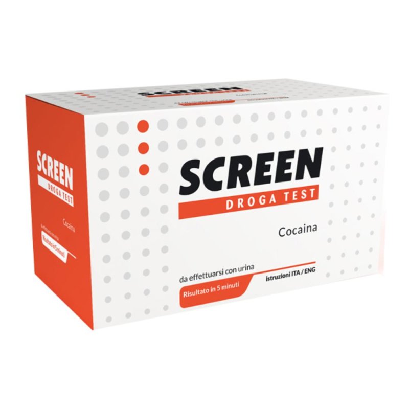 Screen Pharma Droga Test Cocaina 1 Pezzo Screen Pharma Droga Test Cocaina 1 Pezzo